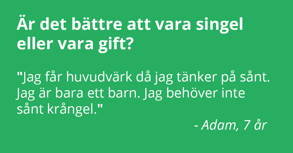 Sagt Om Kärlek Av Barn - Tänk På Lätt Det Kan Vara.....